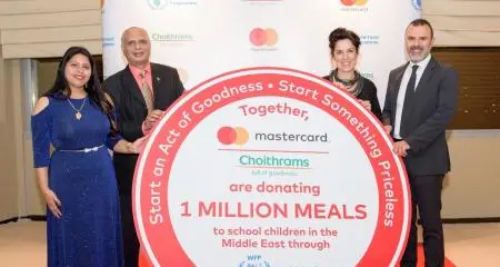 Mastercard and Choithrams start something priceless: 1mln meals contributed to the World Food Programme