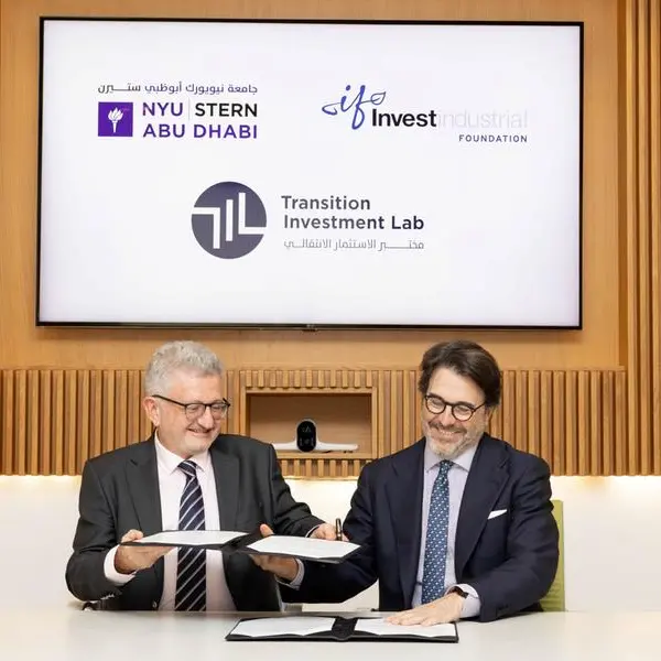 Transition Investment Lab at Stern at NYU Abu Dhabi welcomes investindustrial as a lead partner
