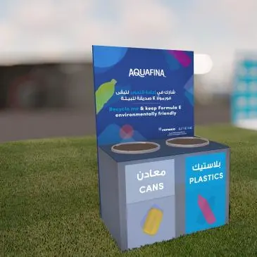 Aquafina puts breaks on plastic waste at formula E to accelerate recycling in Saudi