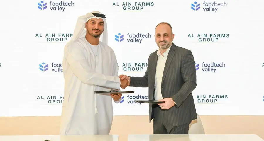 Al Ain Farms Group and Food Tech Valley to launch 260,000 Sq.Ft. logistics hub to advance UAE food security