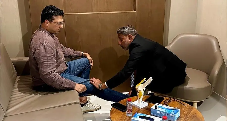 Tennis icon Mahesh Bhupathi chooses Dr. Azam Badar Khan at International Modern Hospital Dubai
