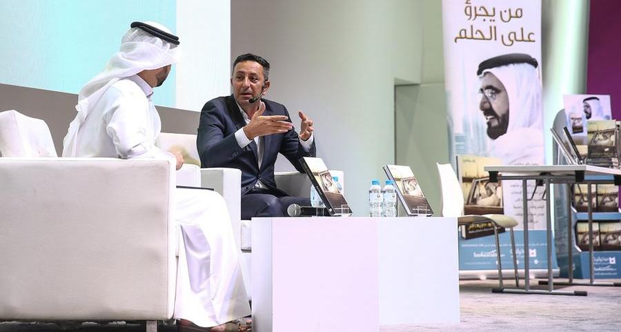 English edition of Raed Barqawi’s Book on Sheikh Mohammed launches at ADIBF