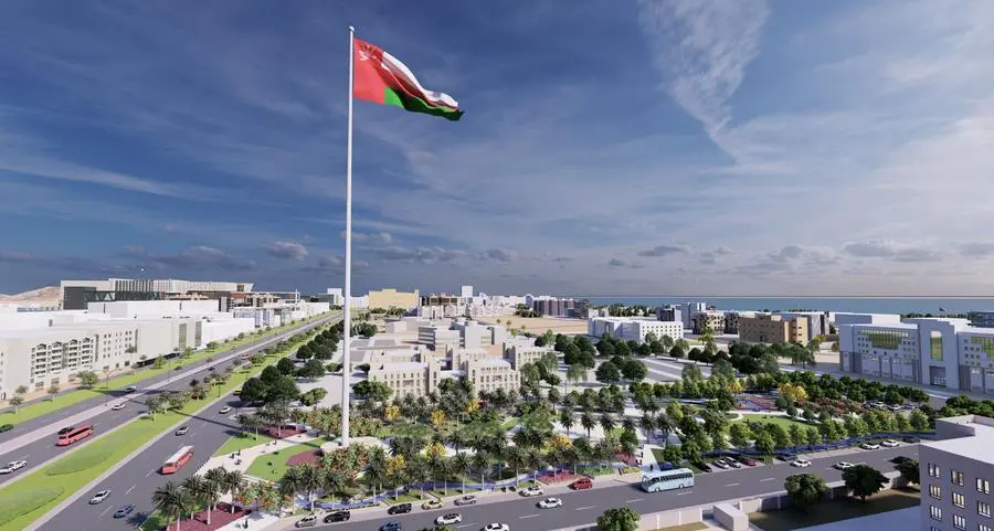 Muscat Municipality unveils Oman's tallest flagpole at a height of 126 metres