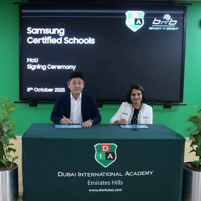 Samsung and Dubai International Academy sign MoU to establish UAE’s first Samsung Certified School