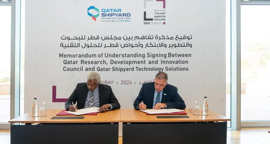 QRDI Council and Qatar Shipyard Technology Solutions sign an MoU