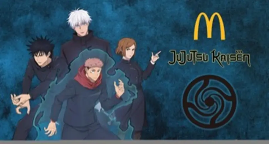 McDonald’s Saudi Arabia partners with Them Again on Jujutsu Kaisen collaboration