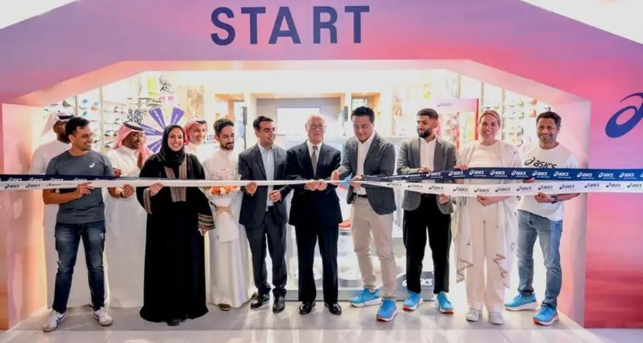 Sports brand ASICS launches first store in KSA