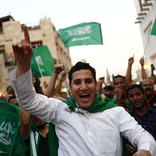 Saudis celebrate shock defeat of Argentina in World Cup; holiday declared
