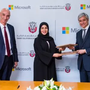 Abu Dhabi Smart Solutions & Services Authority signs MoU with Microsoft