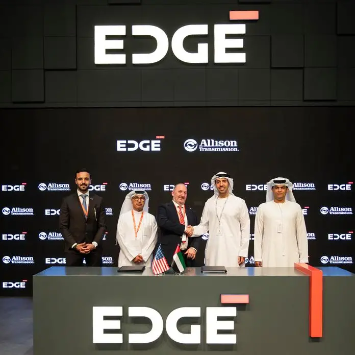 EDGE and Allison Transmission sign authorised dealership agreement to support land mobility platforms