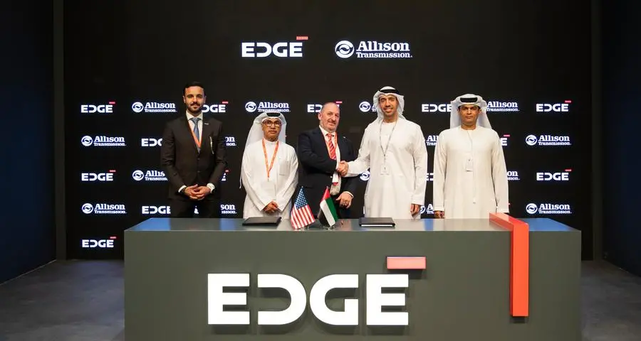 EDGE and Allison Transmission sign authorised dealership agreement to support land mobility platforms