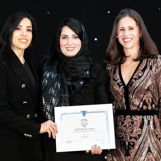 Tamkeen receives two Gold international awards by HR Brilliance Awards for excellence in HR