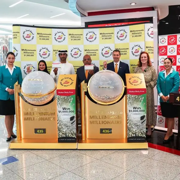 Ethiopian and Indian each wins $1mln in Dubai Duty Free Millennium Millionaire Promotion