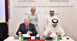 Qatar Primary Materials Company Signs MoU with Belgian Rent-A-Port to Development Works for New Gabbro Quarries and a Jetty in Oman