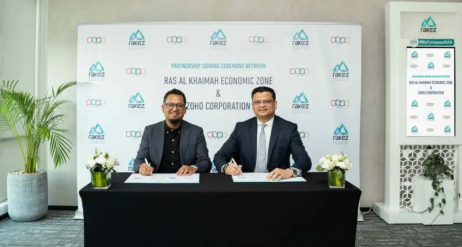 RAKEZ partners with Zoho to equip businesses with essential digital tools for enhanced operations