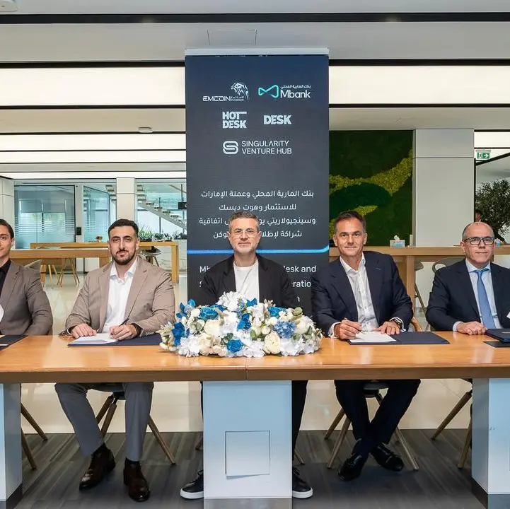 Hotdesk, Mbank, Emirates Coin Investment and Singularity unveil DESK
