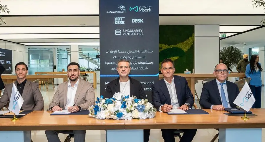 Hotdesk, Mbank, Emirates Coin Investment and Singularity unveil DESK