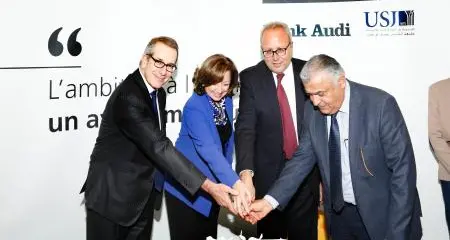 Bank Audi and USJ Seal their 40-year Partnership