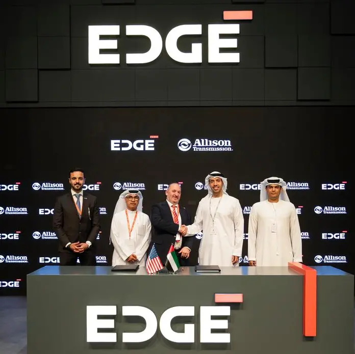 EDGE and Allison Transmission sign authorised dealership agreement to support land mobility platforms