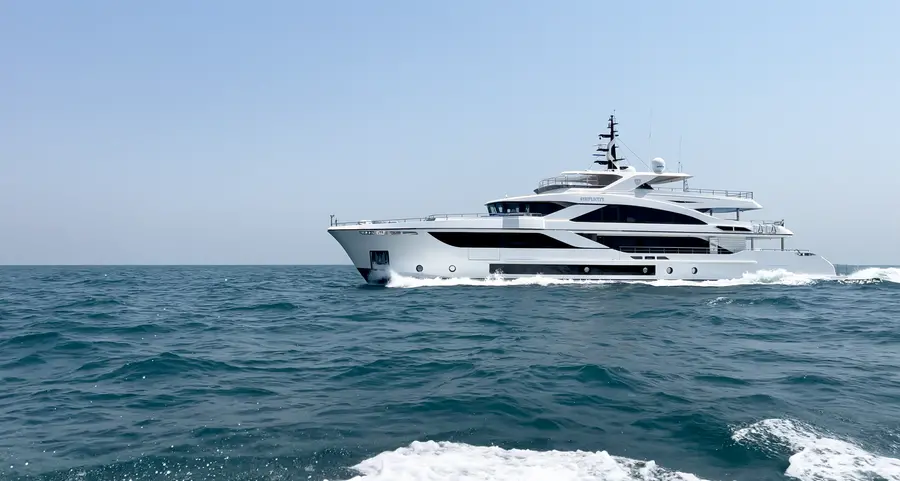 Majesty 140 Superyacht shines in maiden sea trial