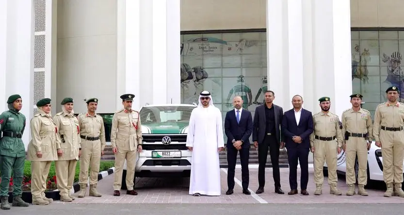 Dubai Police pick up all-new Volkswagen Amarok from Al Nabooda