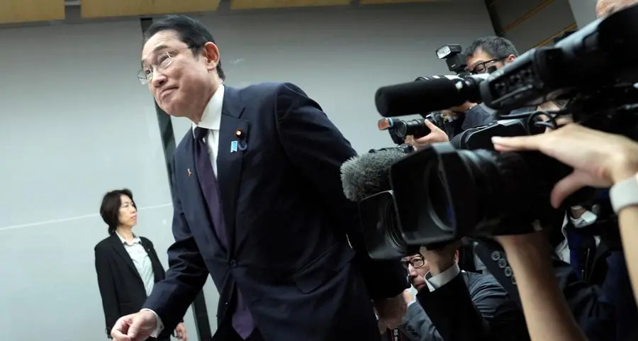 Japan's Kishida to meet business leaders, unions on Wednesday - PM office