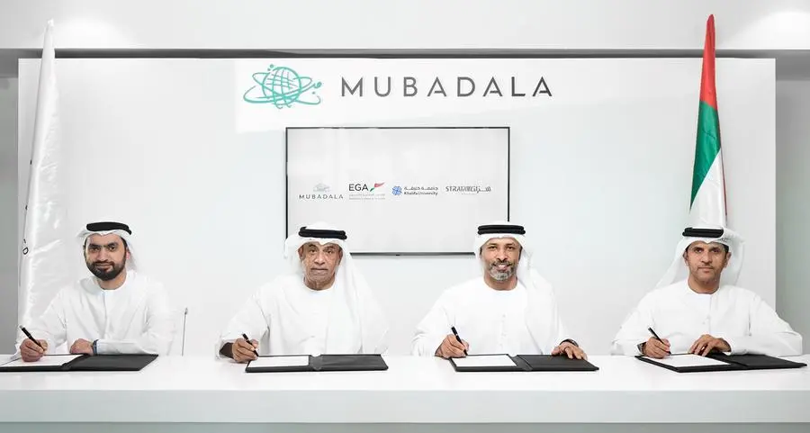 Mubadala Investment Company, EGA, Strata and Khalifa University signed an agreement