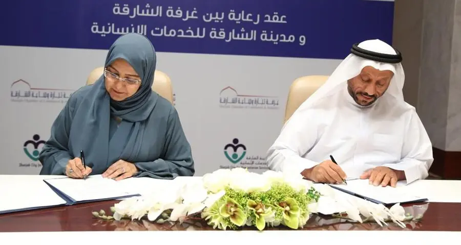 Sharjah Chamber and Sharjah City for Humanitarian services sign sponsorship agreement