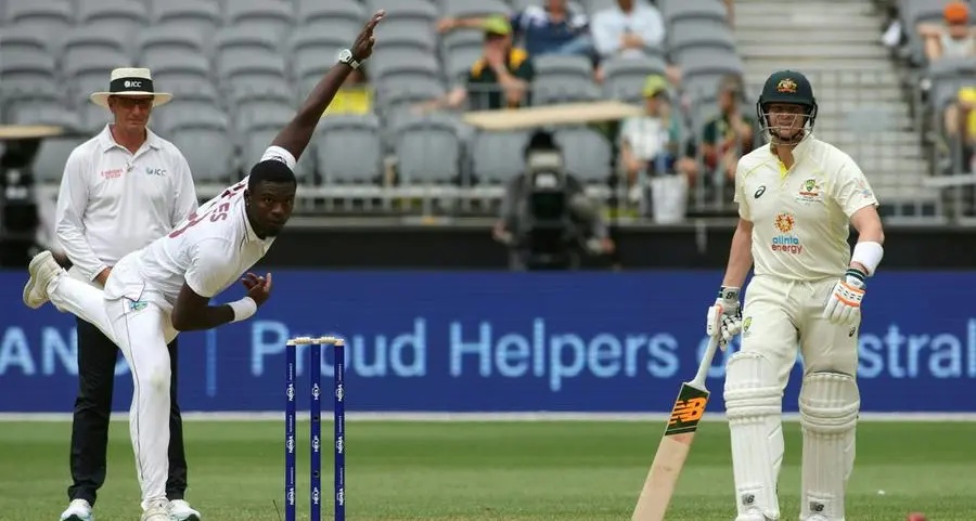 West Indies all out for 283, trail Australia by 315 runs in 1st Test