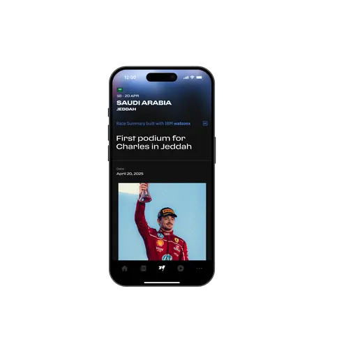IBM and Scuderia Ferrari HP Debut reimagined mobile app to supercharge global formula 1 fan experience