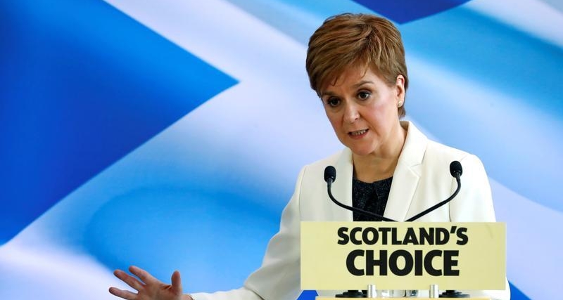 Scotland's Sturgeon calls for parliament to sit over market crisis