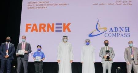 Farnek HSE manager receives prestigious Taqdeer Award