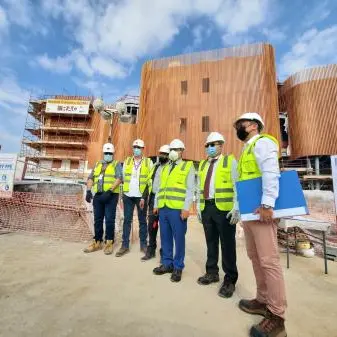 Ambassador of Malaysia to the UAE His Excellency Mohd Tarid Sufian visits Malaysia pavilion site at Expo 2020 Dubai