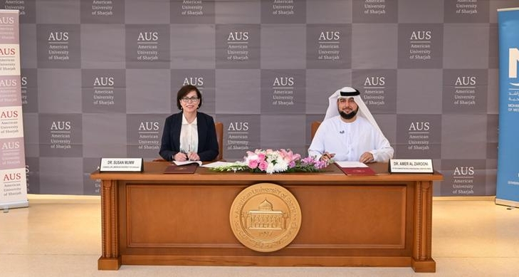 AUS and MBRU sign MoU to foster collaboration and research