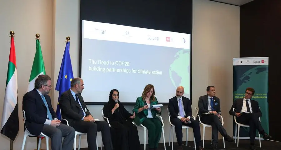 إيطاليا والإمارات العربية المتحدة تناقش فرص التعاون المشترك نحو الطريق إلى مؤتمر المناخ COP28