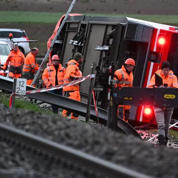 Several hurt in separate Swiss train derailments