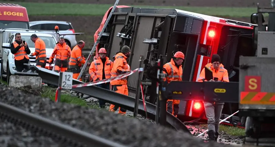 Several hurt in separate Swiss train derailments