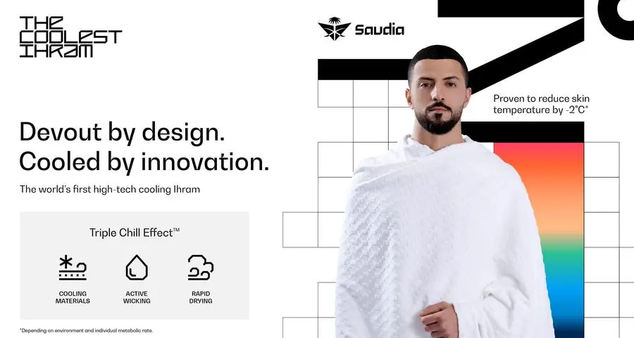 Saudia unveils “The Coolest Ihram”, a high-tech Hajj & Umrah innovation