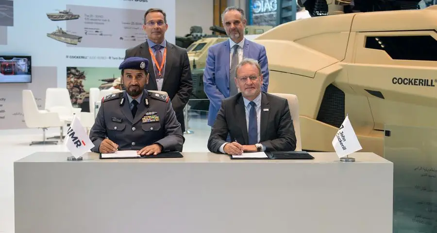 EDGE signs strategic teaming agreement with John Cockerill Defense at IDEX 2023