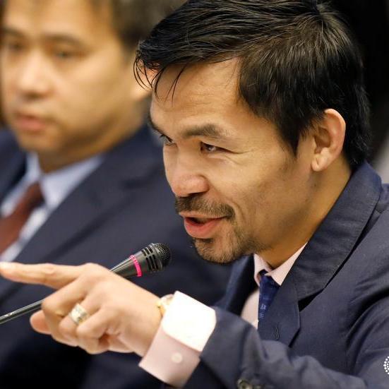 Philippines' Pacquiao vows to chase ill-gotten Marcos wealth if president
