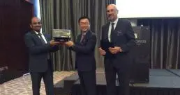 Motorcity Awarded the top Dealer in the Middle East and Africa by Hyundai Heavy Industries