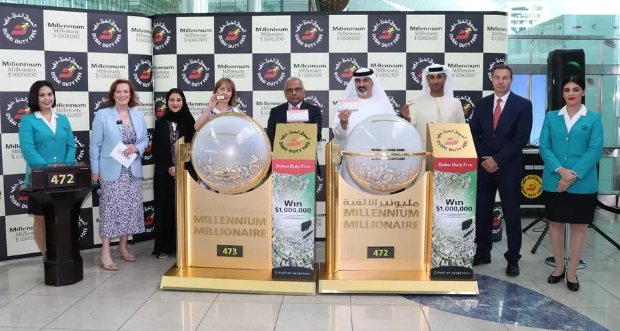 Two Indian groups win $1mln in Dubai Duty Free Millennium Millionaire