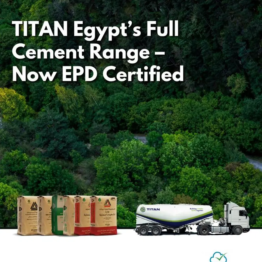 TITAN Egypt achieves dual sustainability milestones for its plants