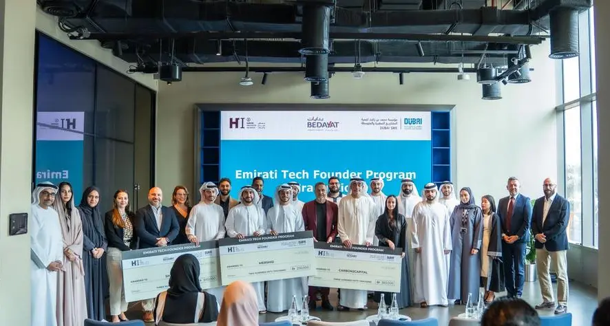 Dubai SME and Bedayat celebrate completion of the Emirati Tech Founder Program