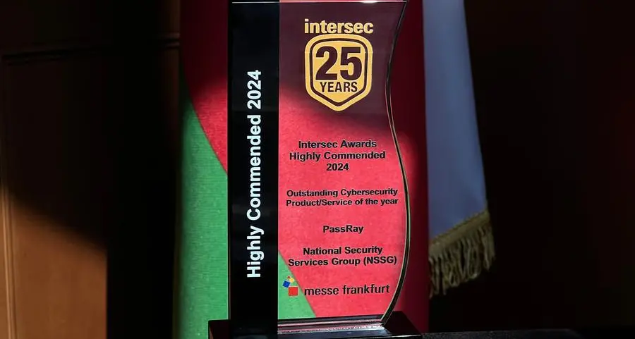 NSSG's 'PassRay' receives highly commended award in the 'Outstanding Cybersecurity Product of the Year' at Intersec 2024