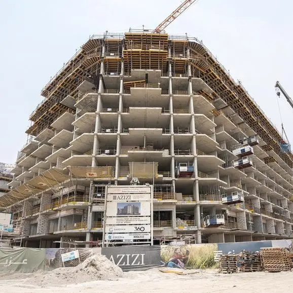 Azizi Developments’ Beach Oasis hits 40% construction milestone