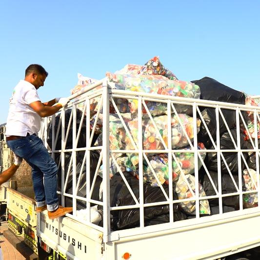 Emirates Environmental Group organises its 26th cycle of Can Collection Drive