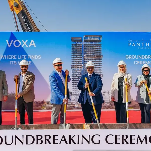 Pantheon Development breaks ground on VOXA - a landmark AED 800 Mln mixed-use development in Jumeirah Village Triangle