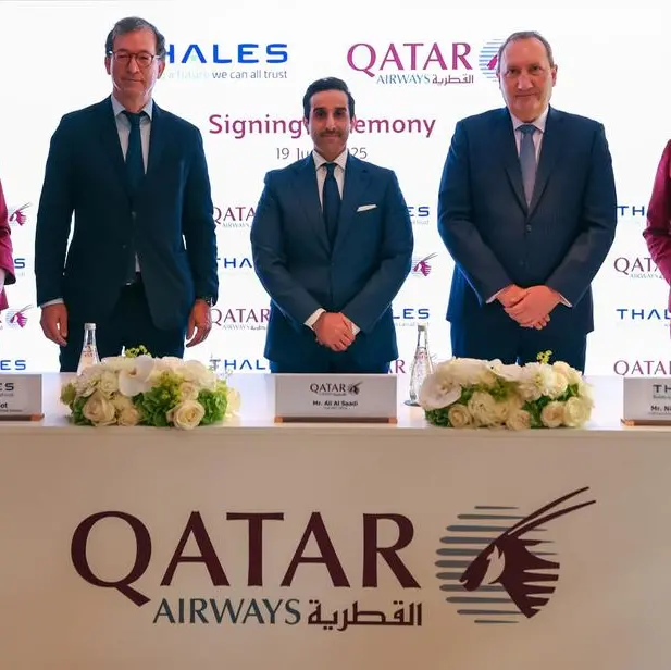Thales and Qatar Airways sign agreement regarding the latest IFE Technologies and dedicated local Service Hub