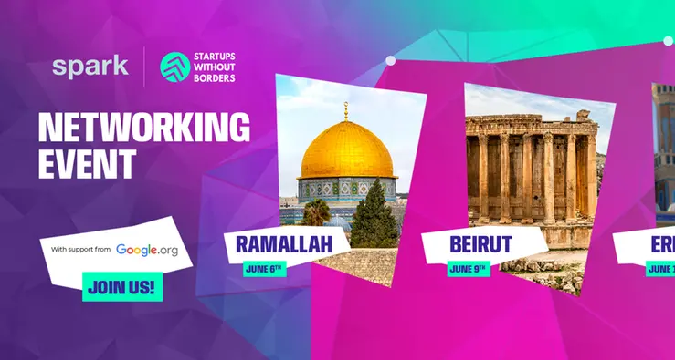 Startups without Borders and SPARK to host event series in Lebanon, Palestine, and Iraq